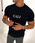 Zwaar, getailleerd CALI T-shirt