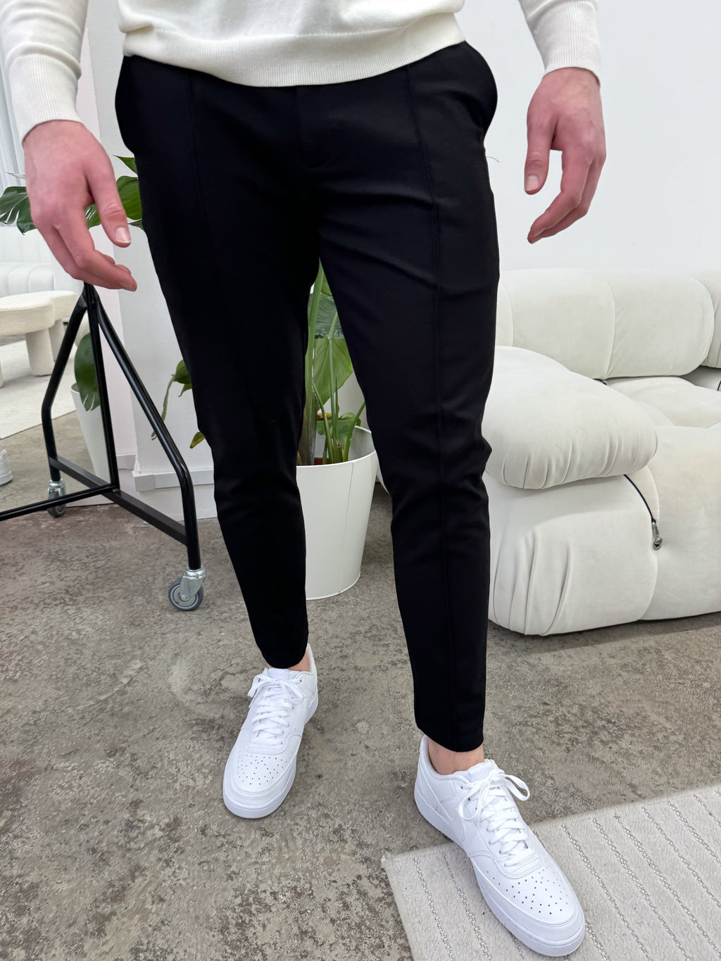 Pantalones de Luxe Capone - Negro