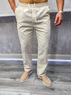 Pantaloni di lino - Farina d'avena