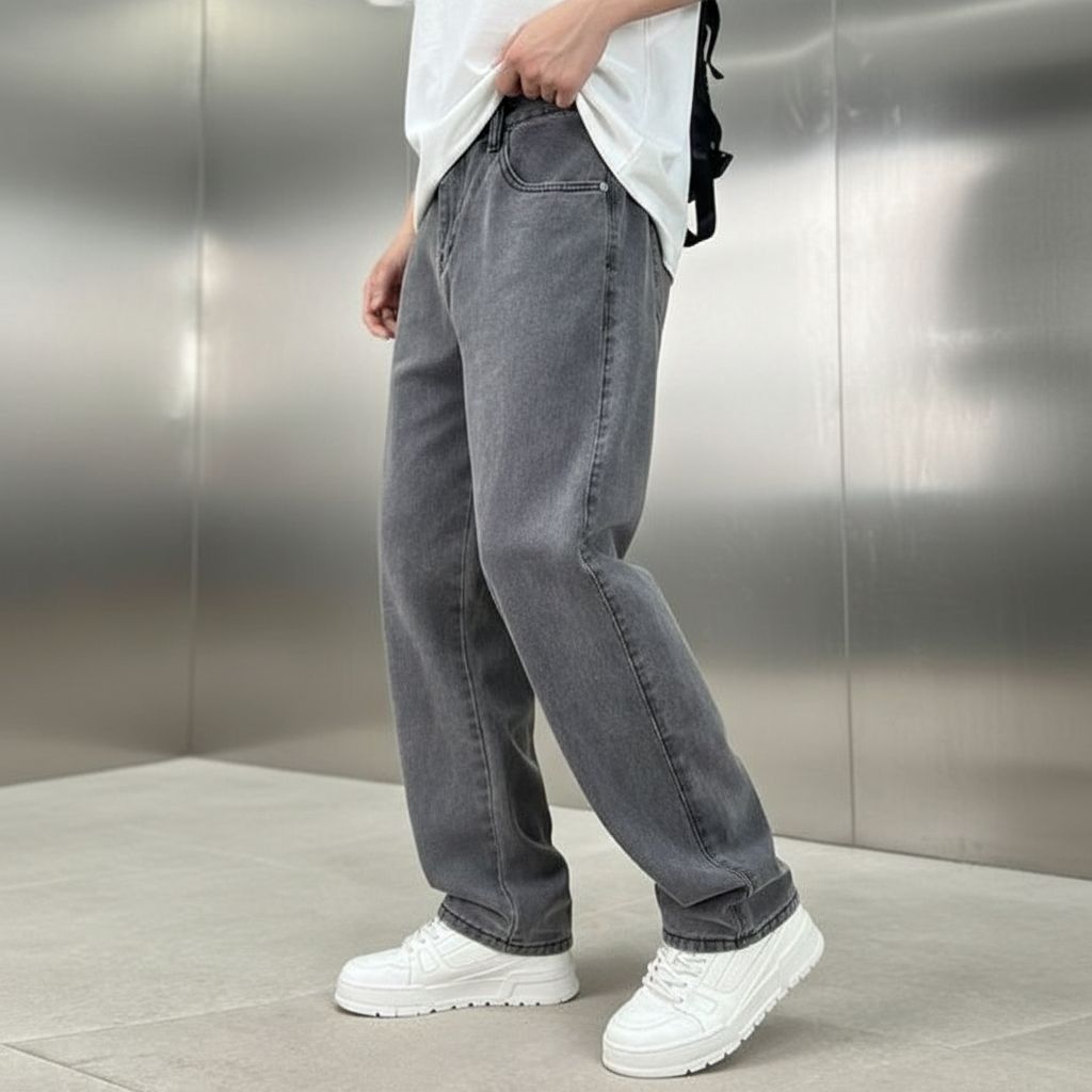 Jeraco | Jeans eleganti a gamba dritta da uomo