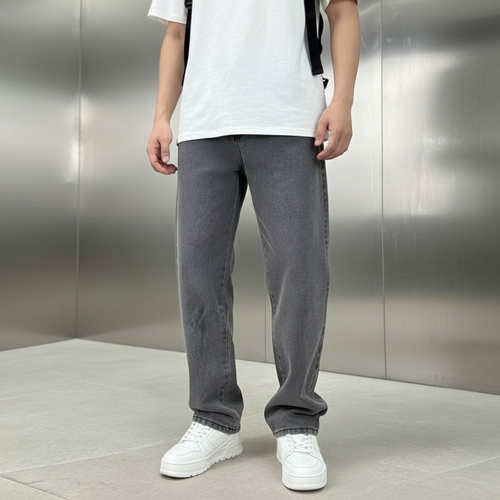 Jeraco | Jeans eleganti a gamba dritta da uomo