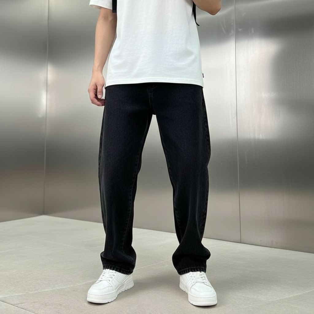 Jeraco | Jeans eleganti a gamba dritta da uomo