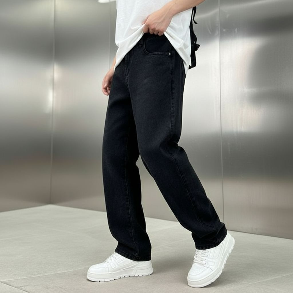 Jeraco | Jeans eleganti a gamba dritta da uomo