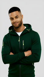 Casual herenjack met capuchon - lichtgewicht windjack met rits voor buitengebruik in de lente en herfst