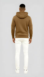 Casual herenjack met capuchon - lichtgewicht windjack met rits voor buitengebruik in de lente en herfst