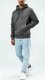 Men's Hoodie – Soft Cotton Blend Pullover with Adjustable Hood & Kangaroo Pocket for Everyday Comfort