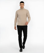 Men’s Classic Turtleneck Sweater – Warm, Stylish & Versatile Knitwear