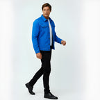 Truckerjack voor heren - Klassieke denim stijl met knoopsluiting en borstzakken voor casual en smart-casual kleding