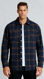 Geruit herenoverhemd - Klassiek ruitpatroon, comfortabele pasvorm en veelzijdige stijl