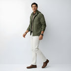 Men's Lightweight Hooded Jacket - Zip-Up Windbreaker for Casual & Outdoor Wear