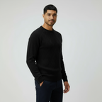 Men’s Crew Neck Jumper with Diamond Pattern – Classic Knit Sweater for Smart & Casual Style