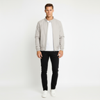 Men’s Lightweight Bomber Jacket - Sporty, Breathable & Stylish Casual Outerwear