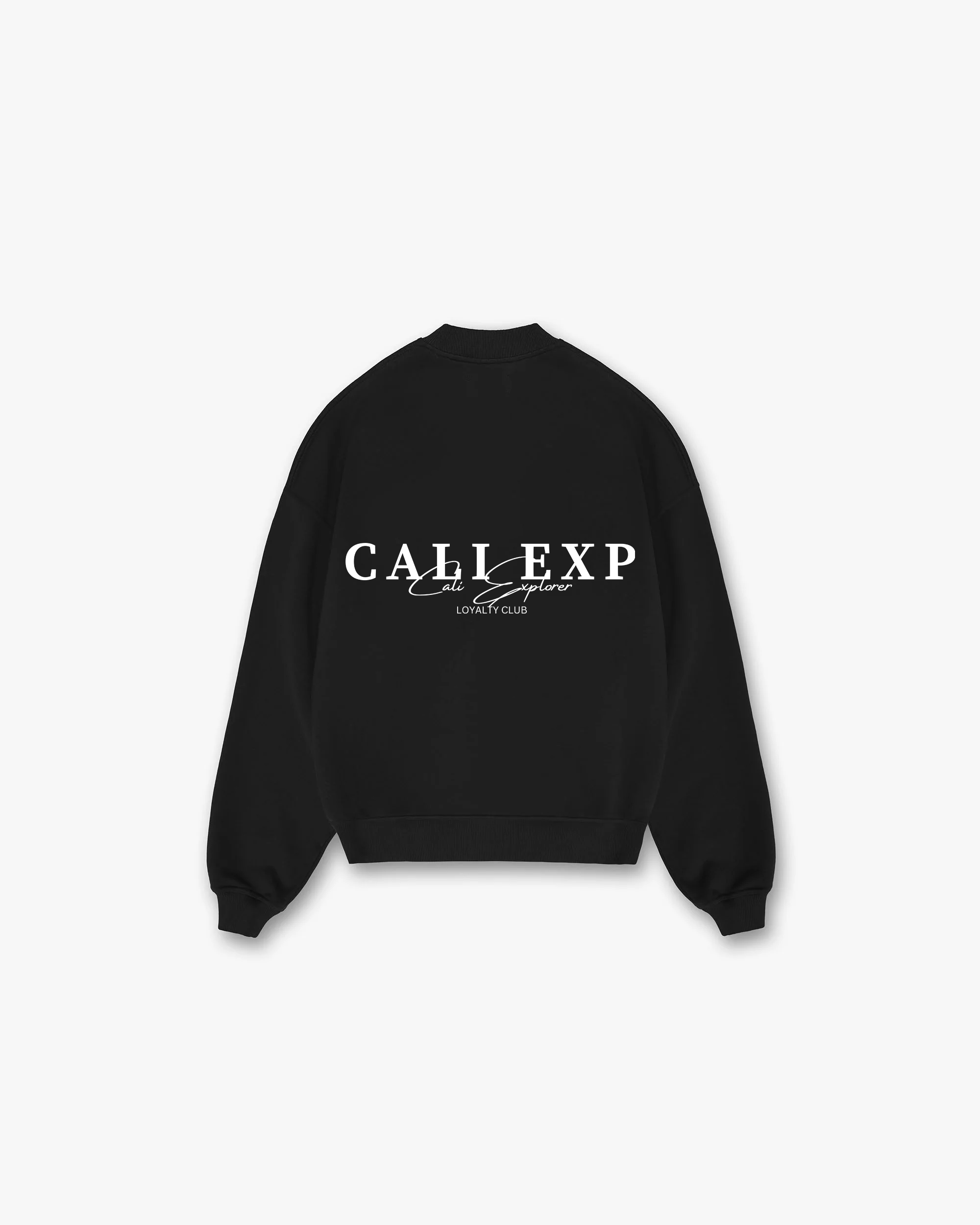 CALI LOYALTY CLUB SWEATSHIRT - ZWART